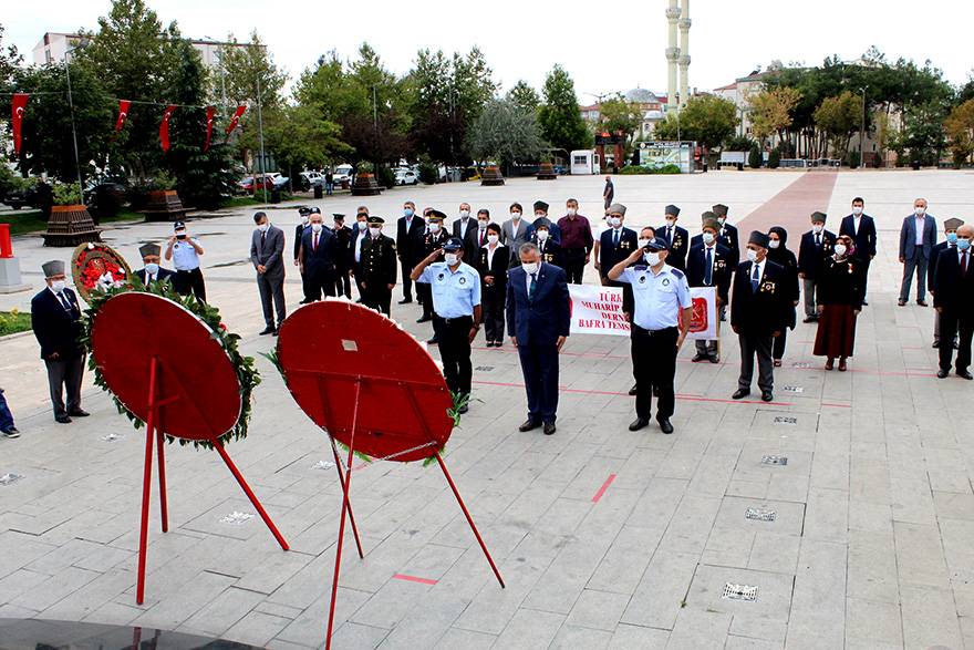 Bafra'da "19 Eylül Gaziler Günü" düzenlenen törenle kutla 7