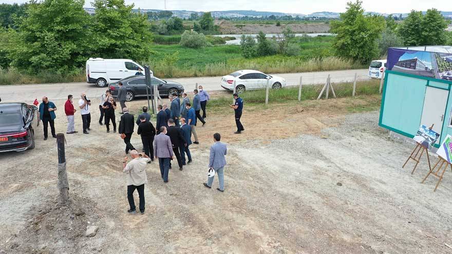 Samsun Valisi Doç. Dr. Zülkif Dağlı Bafra’da incelemelerde bulundu 3