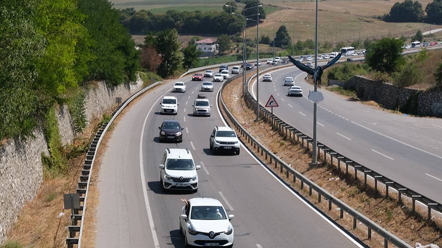 30 Ağustos Bisiklet Turu yarışmacıları  Bafra'dan geçtiler 29