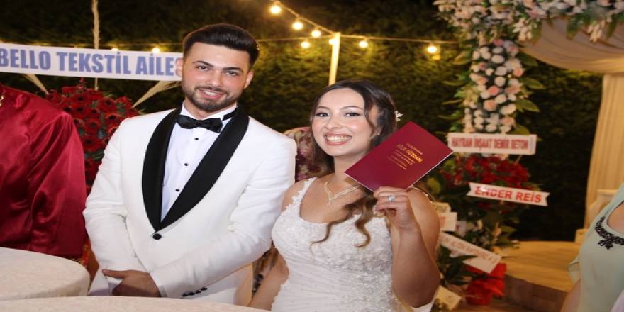 Bafra'da Muhteşem Nikah Töreni: Gülşah Nurcan ve Aydın Bekar Evlend