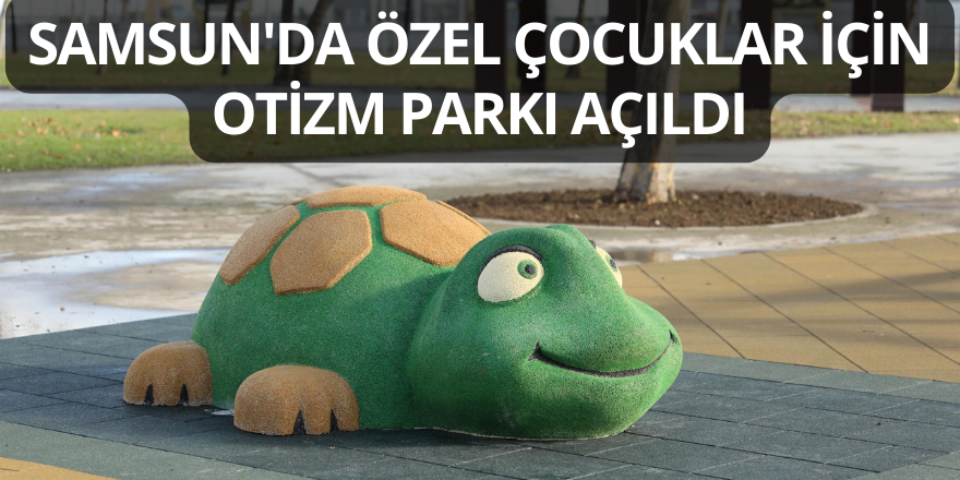 Samsun'da Özel Çocuklar İçin Otizm Parkı Açıldı