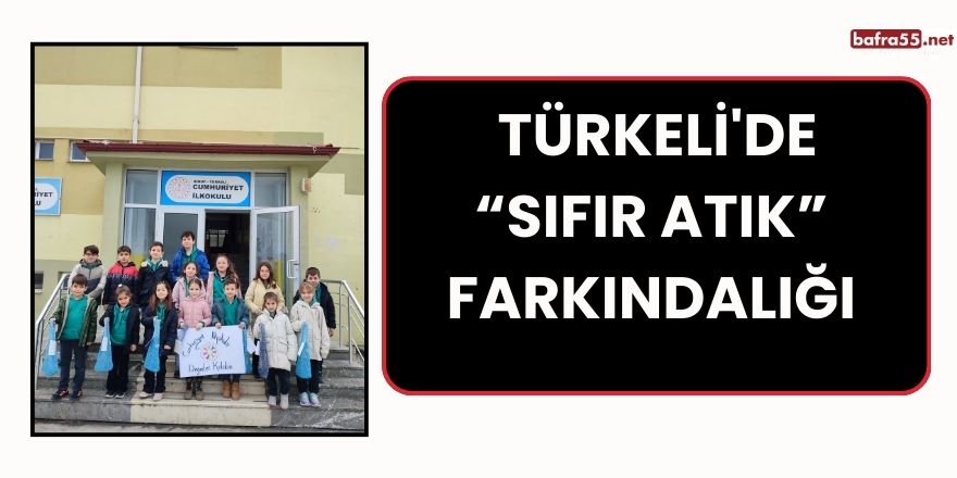 Türkeli'de “Sıfır Atık” farkındalığı