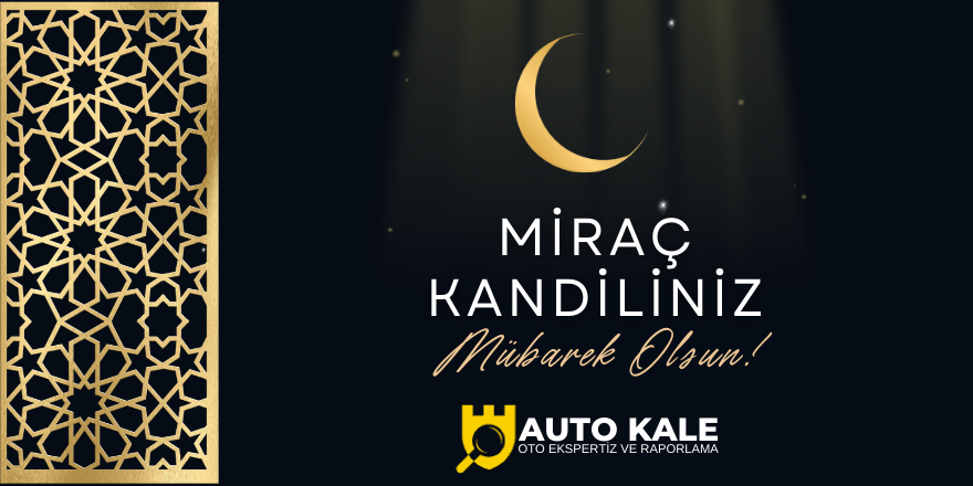 Bafra Auto Kale İşletme Sahibi Murat Şen, Miraç Kandili Mesajı