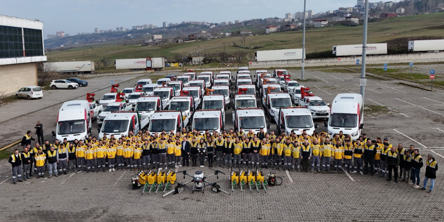 Samsun Büyükşehir'den 17 İlçede Vektörle Mücadele