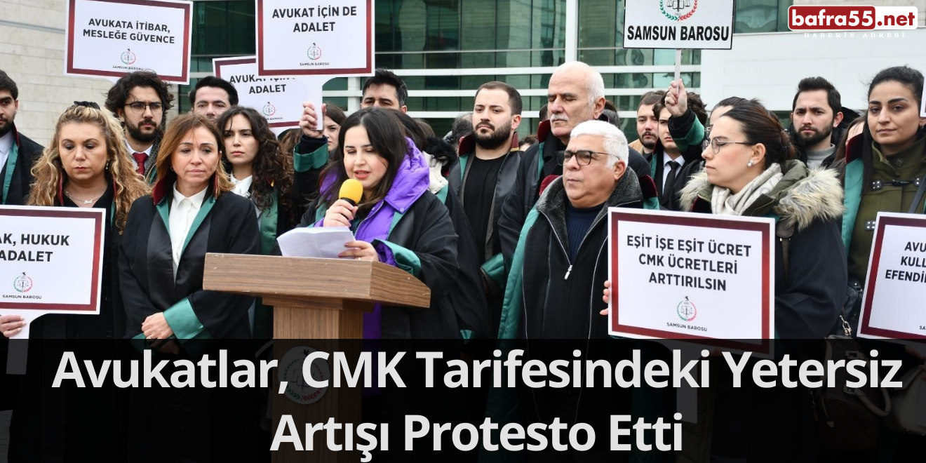 Avukatlar, CMK Tarifesindeki Yetersiz Artışı Protesto Etti