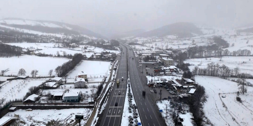 Samsun'da Kar Yağışı Yüksek Kesimlerde Etkili Oldu