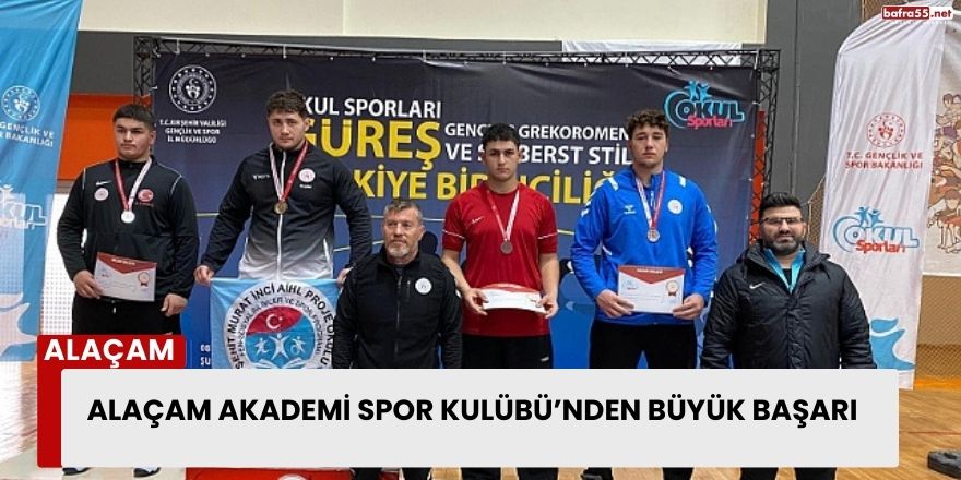 Alaçam Akademi Spor Kulübü’nden Büyük Başarı