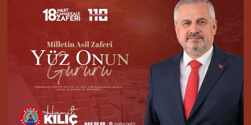 Başkan Kılıç: “Bu Vatan Size Minnettardır”