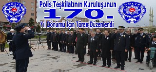 Bafra'da Polis Teşkilatının 170. Kuruluş Yılı