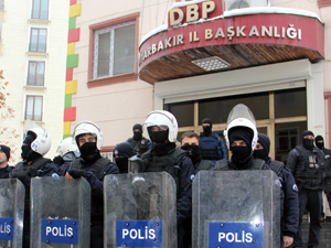 DBP`ye polis baskını