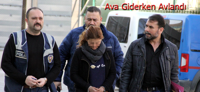 Ava giderken avlandı!