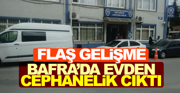 Bafra'da Flaş Gelişme