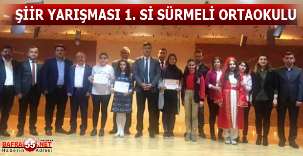 ŞİİR YARIŞMASI1. Sİ SÜRMELİ ORTAOKULU