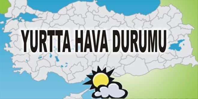 11 Aralık 2014 yurtta hava durumu