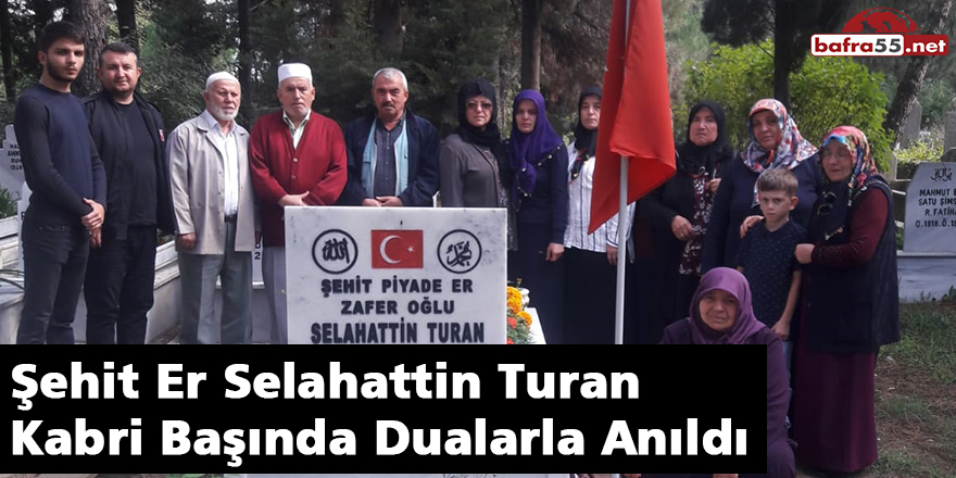 Şehit Er Selahattin Turan Kabri Başında Dualarla Anıldı