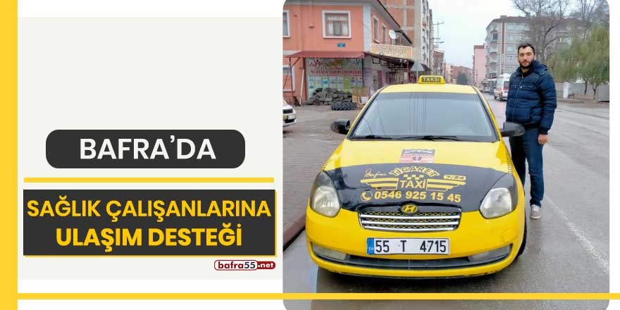 Bafra’da sağlık çalışanlarına yüzde 30 indirim