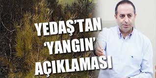 Yedaş'tan ‘Yangın' Açıklaması