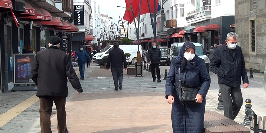 Sinop'ta tedbirler artınca vaka sayıları düştü