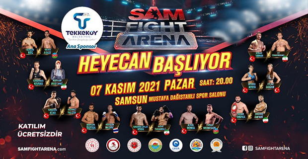 Sam Fıght Arena heyecanı başlıyor