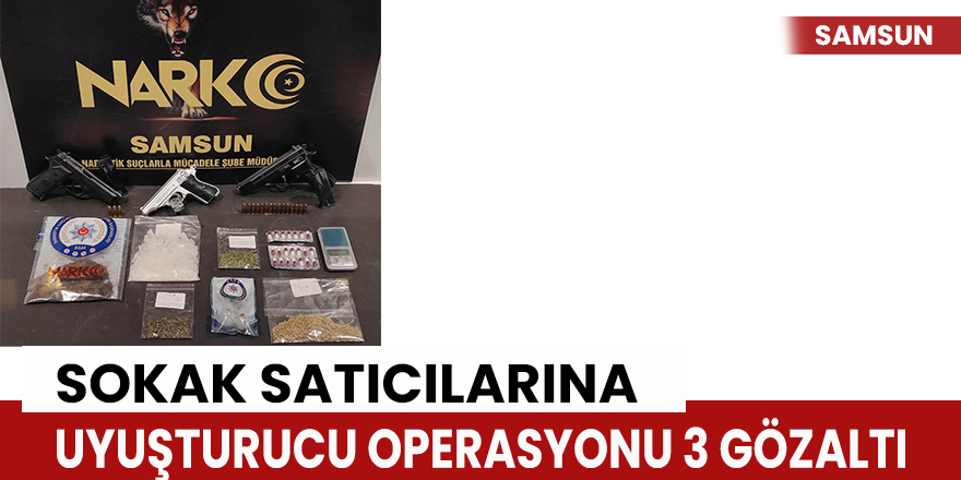 Samsun uyuşturucu operasyonu