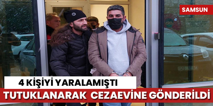 Samsun'da kahvehanede 4 kişiyi silahlı yaralayan şahıs tutuklandı