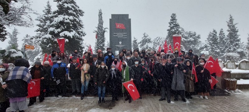 Öğrencilerden şehit annesine yakın ilgi