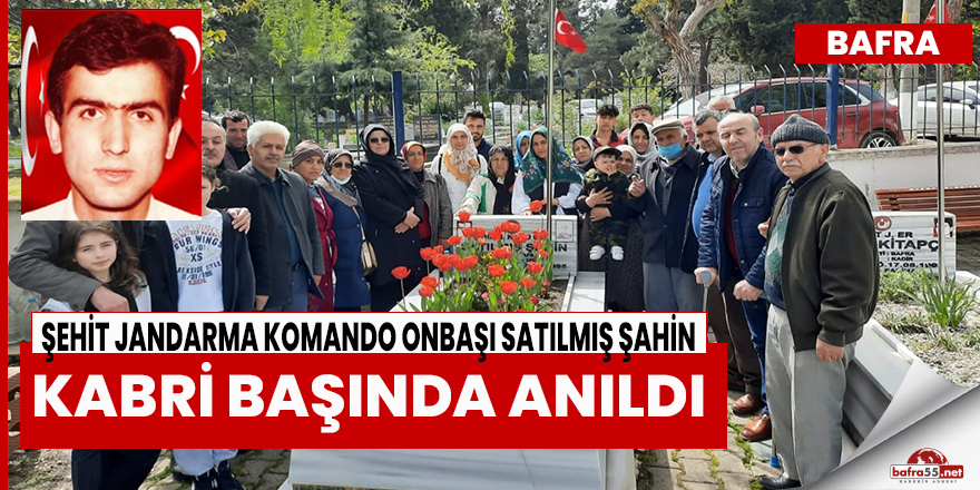 Bafralı Şehit Onbaşı Kabri Başında Anıldı