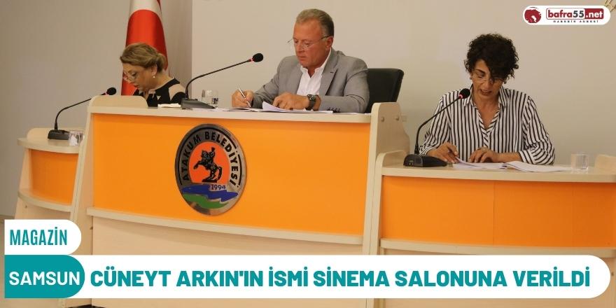 Cüneyt Arkın'ın İsmi Sinema Salonuna Verildi