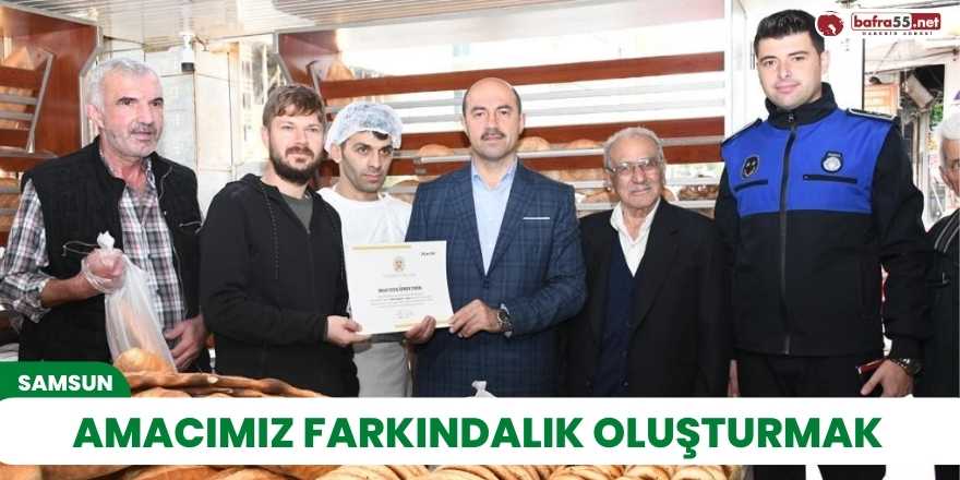 Amacımız farkındalık oluşturmak