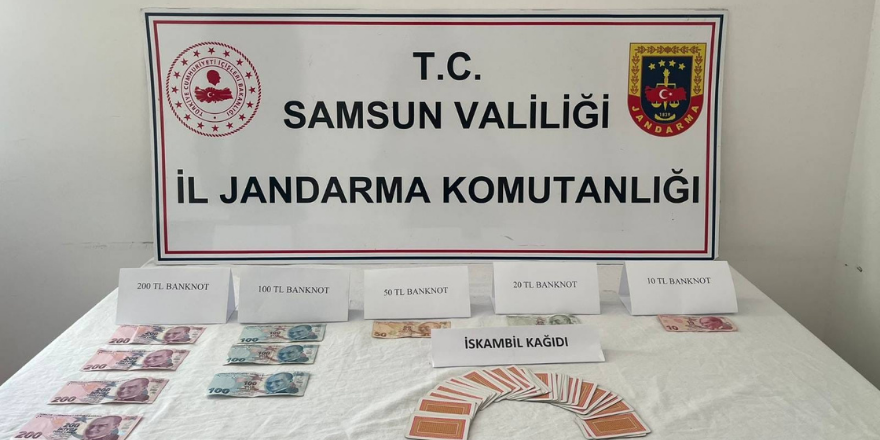 Çarşamba'da kumar baskınında ceza yağdı