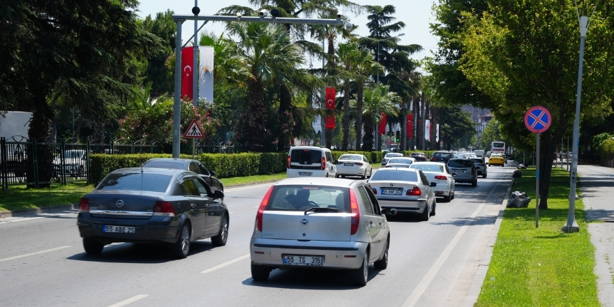 Samsun’da trafiğe kayıtlı araç sayısı 473 bin 929 oldu