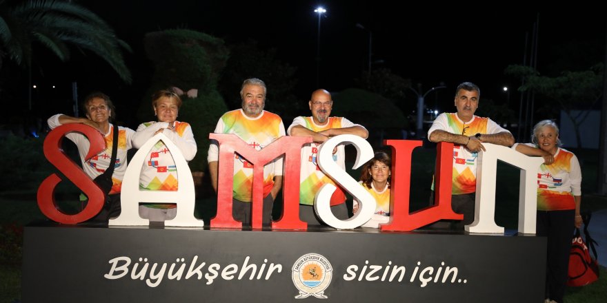 "Keşif Ruhu" Grubu Samsun'a Hayran Kaldı