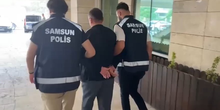 Samsun'da 15 Yıl Hapis Cezası Bulunan Kişi Yakalandı