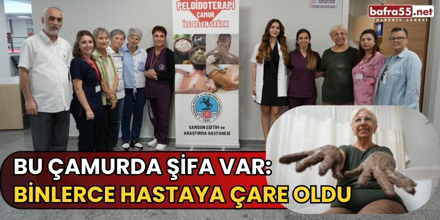 Bu çamurda şifa var: Binlerce hastaya çare oldu