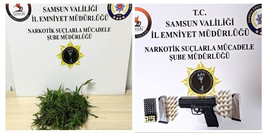 Samsun'da uyuşturucu operasyonu: 4 gözaltı