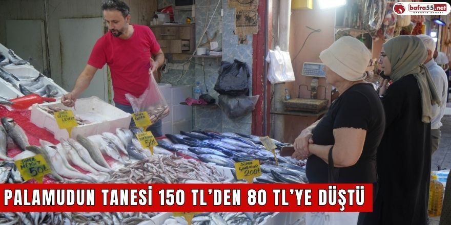 Palamudun tanesi 150 TL’den 80 TL’ye düştü