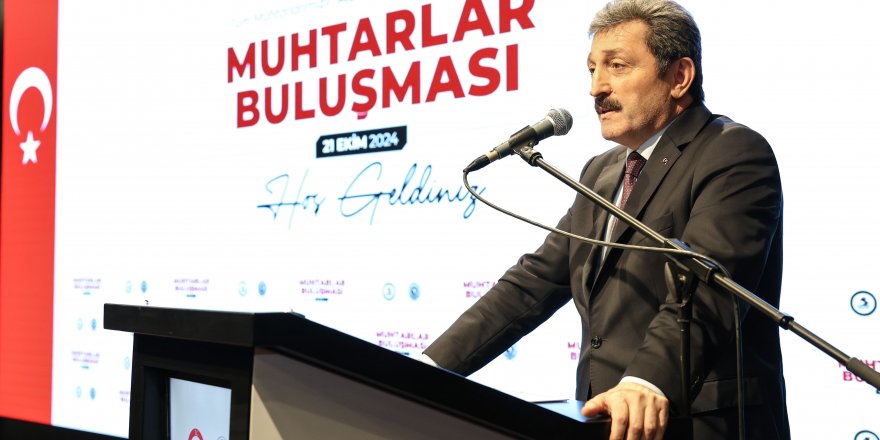 Samsun'da “Muhtarlar Buluşması”nda Samsun Yüzyılı Mesajı