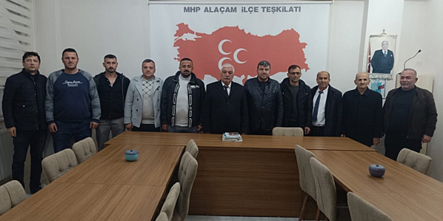 MHP Alaçam İlçe Teşkilatı Haftalık Yönetim Kurulu Toplantısını Gerçekleştirdi