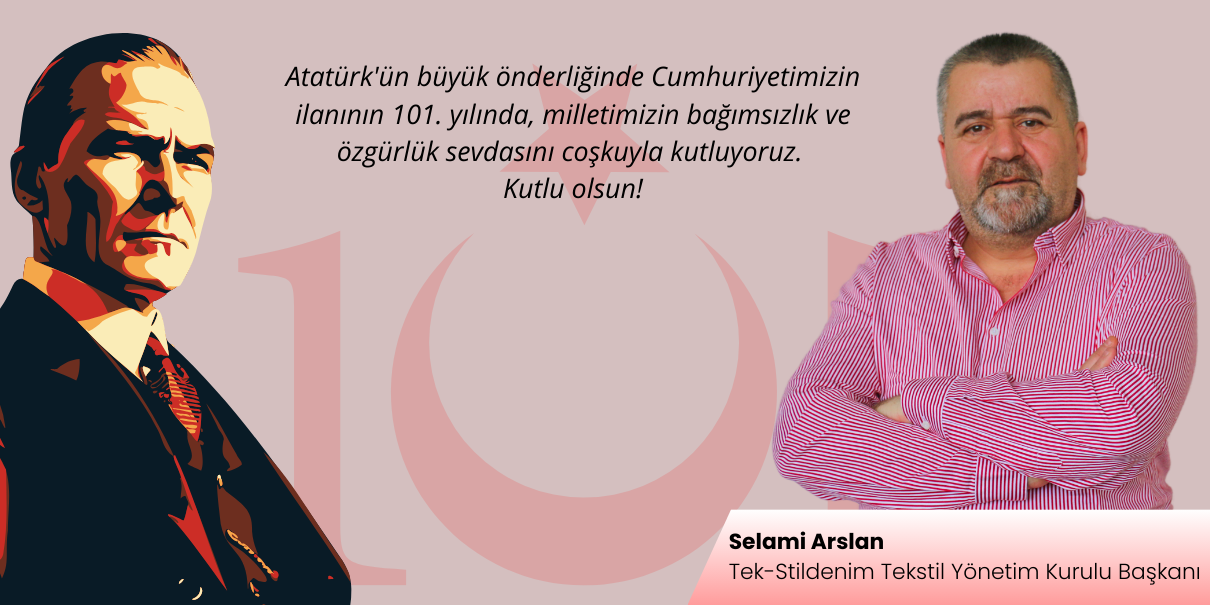 Selami Arslan’dan 29 Ekim Cumhuriyet Bayramı Mesajı