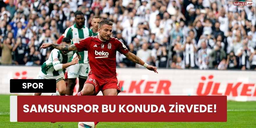 Samsunspor Bu Konuda Zirvede!