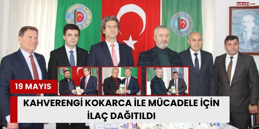 19 Mayıs’ta Kahverengi Kokarca ile Mücadele İçin İlaç Dağıtıldı