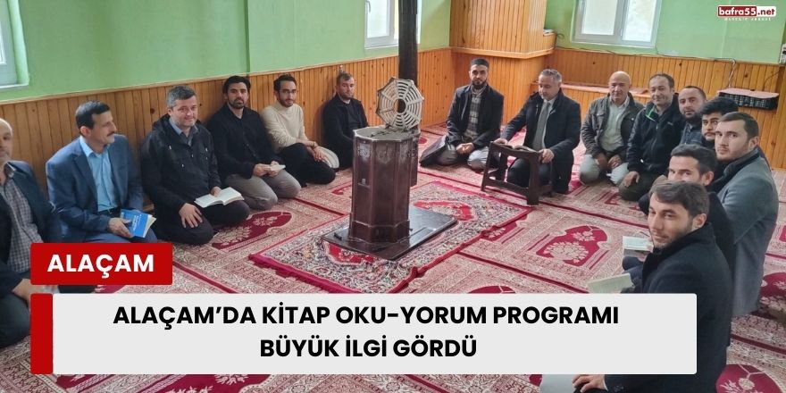 Alaçam’da Kitap Oku-Yorum Programı Büyük İlgi Gördü