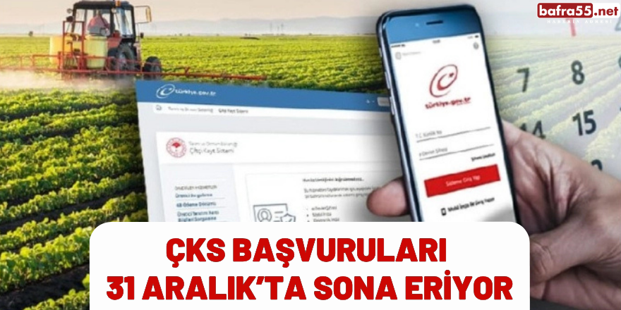 ÇKS Başvuruları 31 Aralık’ta Sona Eriyor