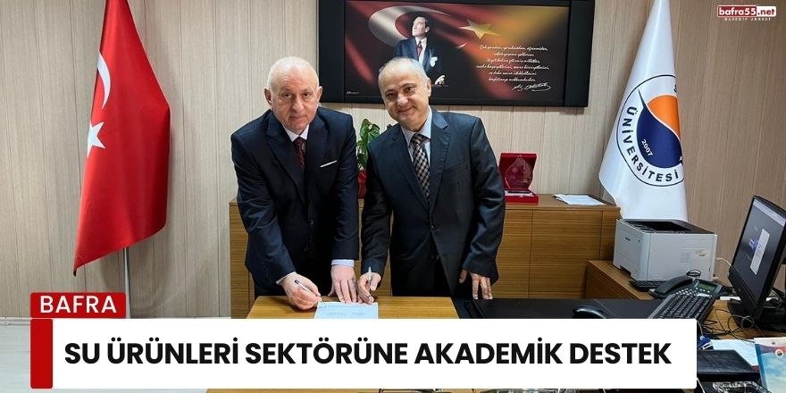 Su Ürünleri Sektörüne Akademik Destek