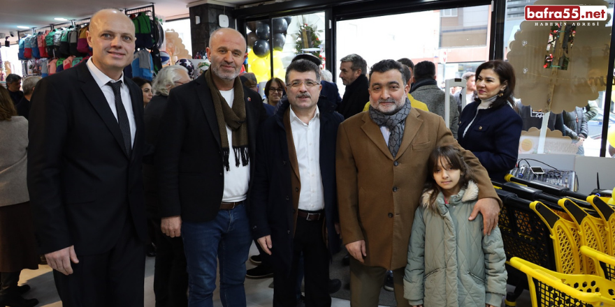 Bafra Kitap Kırtasiye Cafe’nin  Açılışı Dualarla Gerçekleştirildi