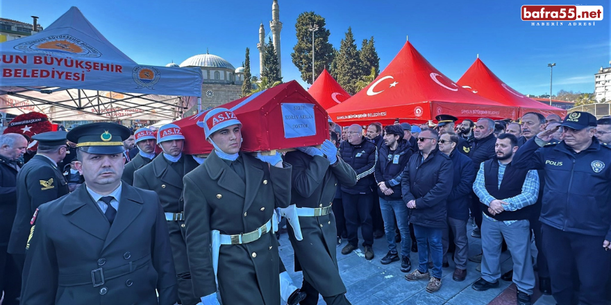 Şehit Doktor Koray Arslan Samsun’da Defnedildi