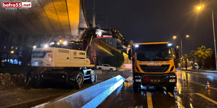 Samsun'da trafik akışı için düzenleme başlatıldı