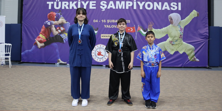 Samsun Görksars Spor Kulübü, Wushu Şampiyonasında 3 Türkiye Birinciliği Kazandı