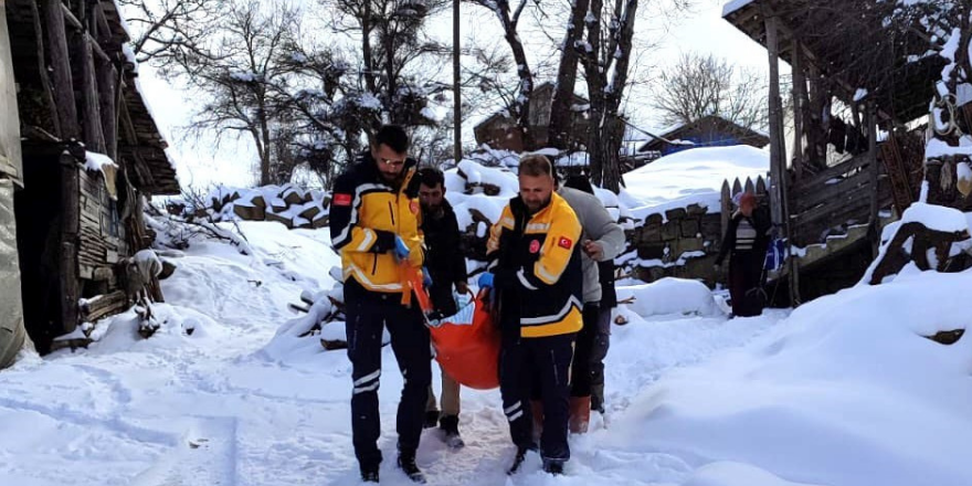 Yakakent'te UMKE ve 112 Hastalara Ulaştı