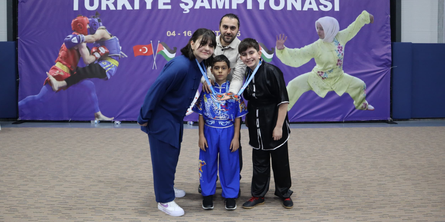 Samsun Görksars Spor Kulübü, Wushu Şampiyonasında 3 Türkiye Birinciliği Kazandı